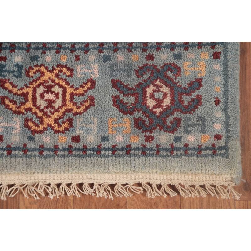 Tribal Khotan Oriental Runner Rug Wool Carpet - 2'7"x 9'11"