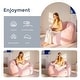 preview thumbnail 53 of 55, Giant Bean Bag Chair,Shell-Shaped Oversized Bean Bag Chair with Fille