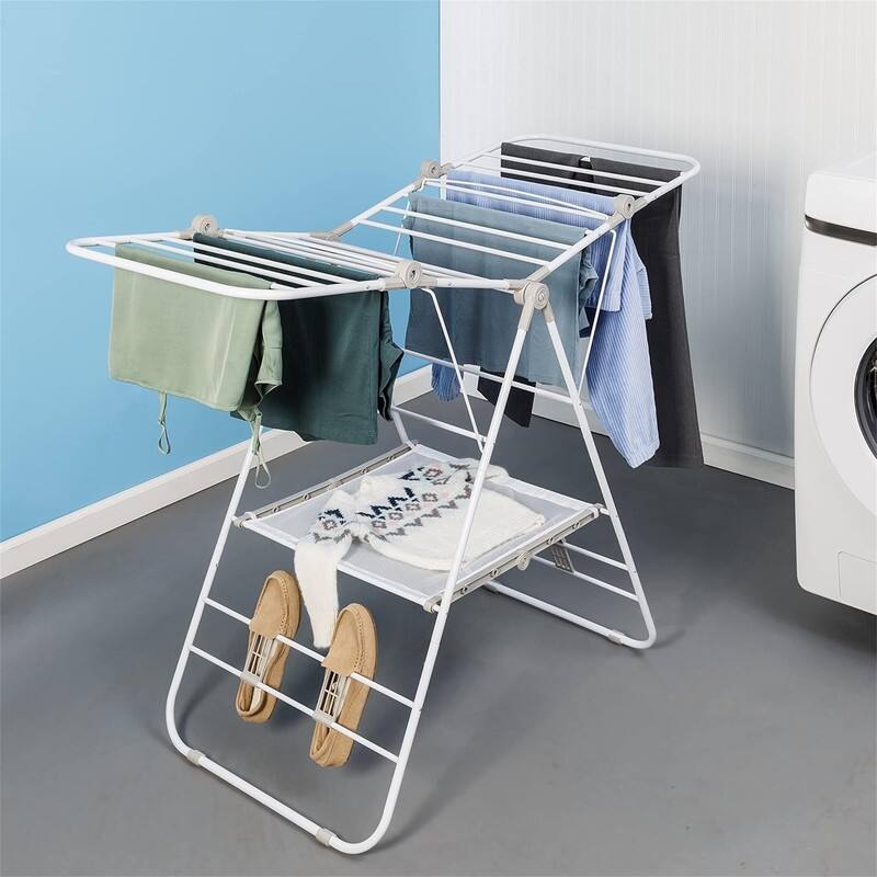 Expandable Gullwing Drying Rack - Collapsible