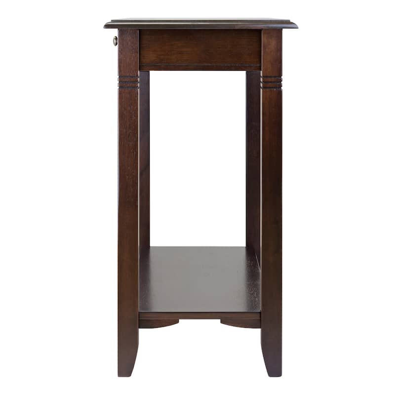 Nolan Console Table, Cappuccino - 40"W x 16"D x 30"H