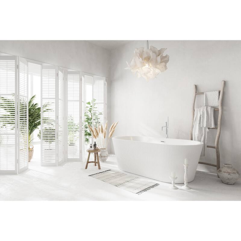 Vincent Bathtub in Glossy White