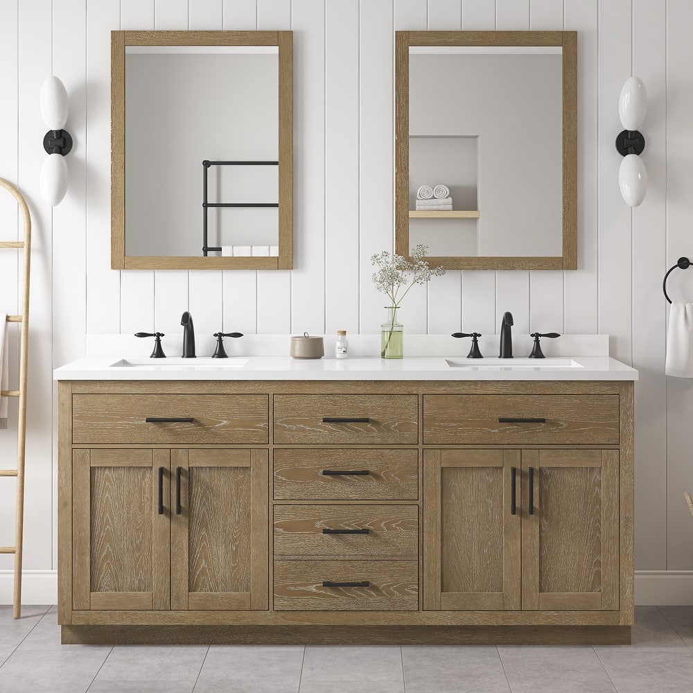 OVE Bailey Bathroom Vanity with Power Bar