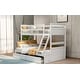 preview thumbnail 33 of 43, Multi-function Twin over Full Bunk Bed With Storage Drawers,Sturdy Frame For Bedroom