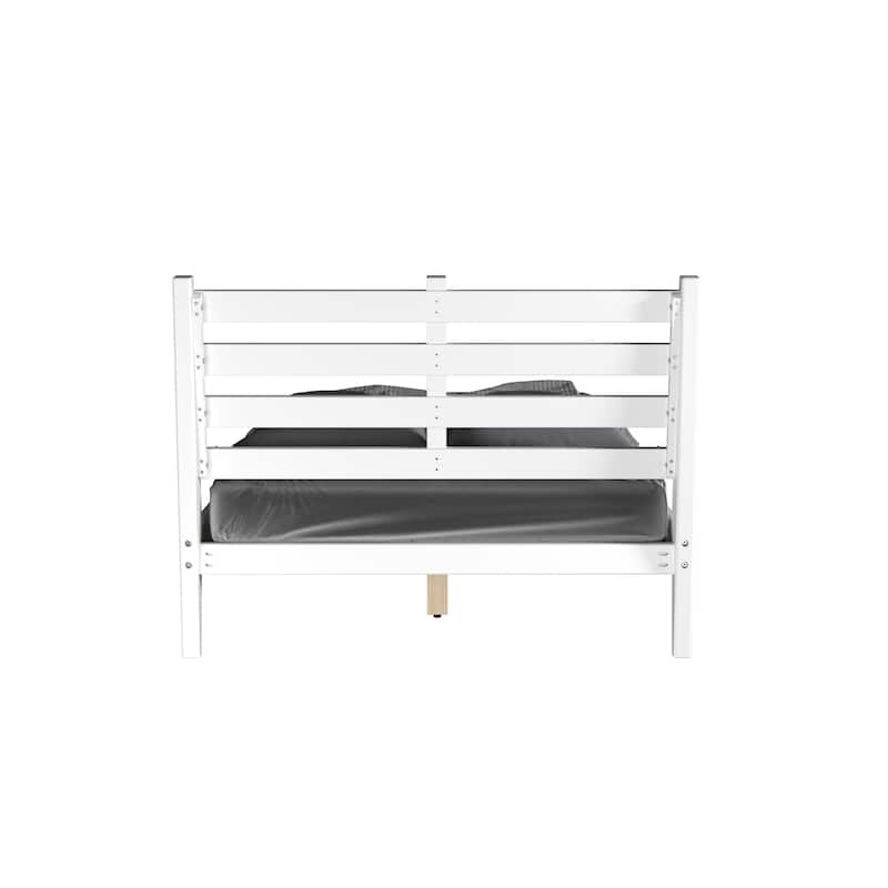 Mid-Century Slat Bed - Full Size