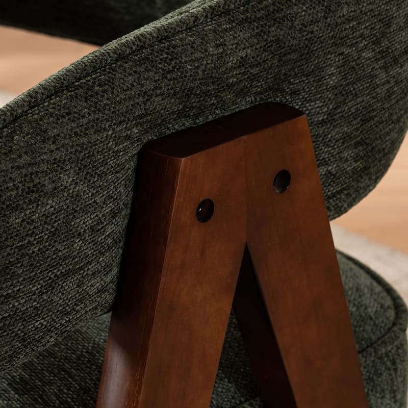 Accent Arm Chair Single Fabric Living Room Chair 27.56" W x 23.62" D x 27.95" H