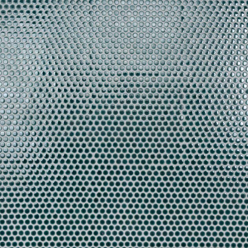 Merola Tile Hudson Penny Round Emerald 11-7/8" x 12-5/8" Porcelain Floor and Wall Tile