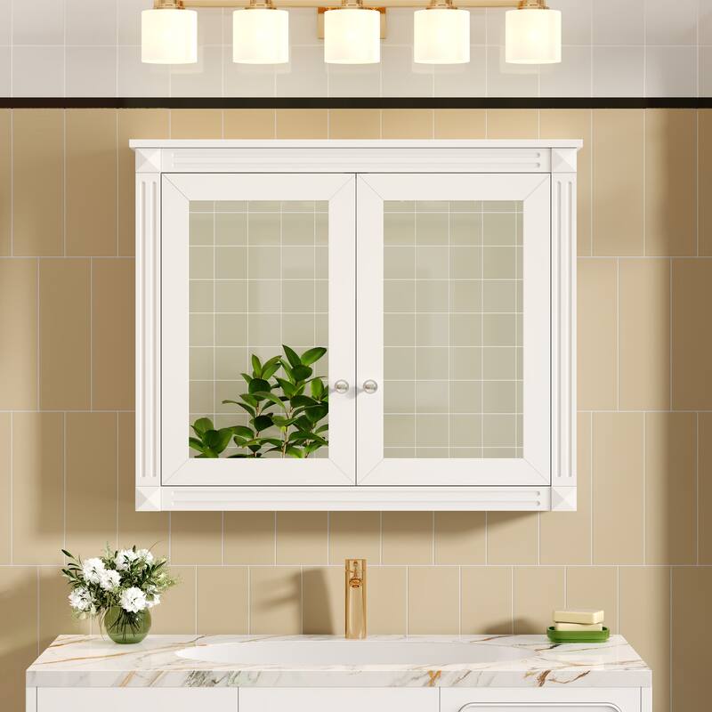 36'' x 28'' Medicine Cabinet - White