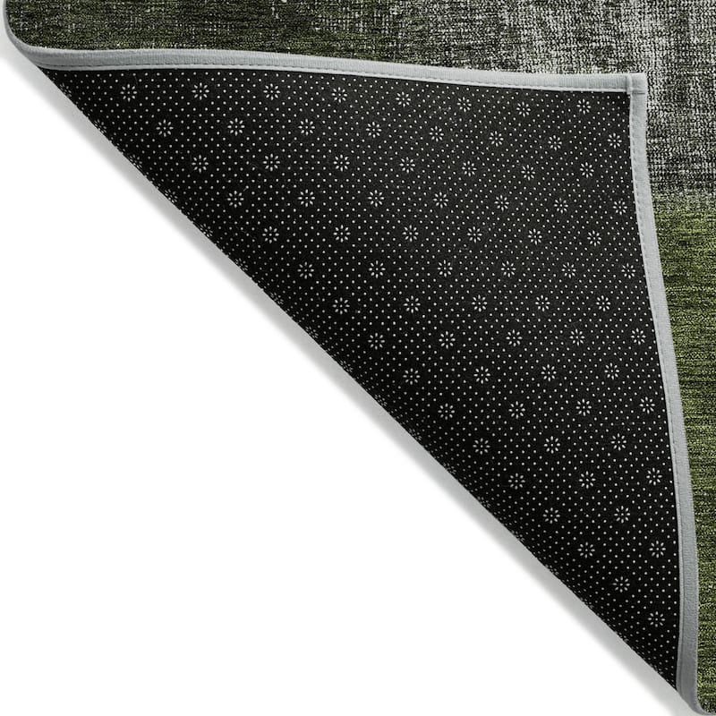 HomeRoots Patchwork Transitional Rectangle Outdoor Rug