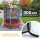 preview thumbnail 7 of 8, Gymax 55'' Trampoline for Kids Toddler Recreational Trampoline w/