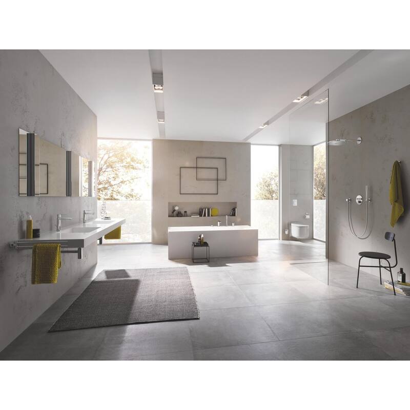 Grohe Lineare Deck Mounted Tub Filler with Built-In Diverter -