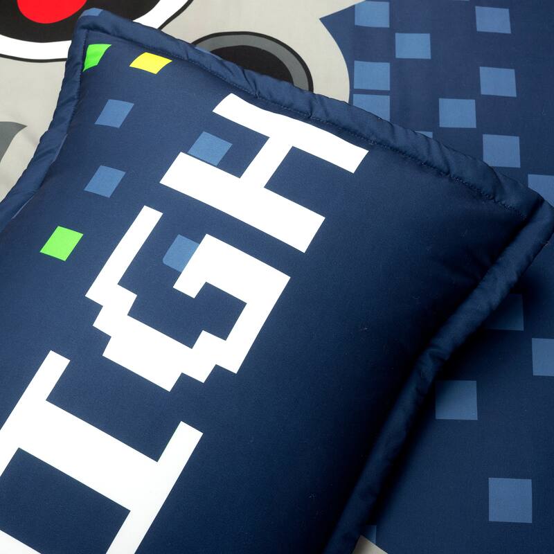 Lush Decor Video Games Reversible Oversized Comforter Set