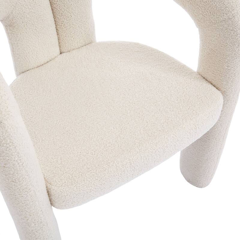 Contemporary Designed Fabric Upholstered Accent/Dining Chair /Barrel Side Chairs Kitchen Armchair set of 2