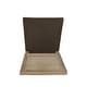 preview thumbnail 28 of 62, Remuda Wood and Cane Upholstered 5 Piece Circular Dining Set by Christopher Knight Home