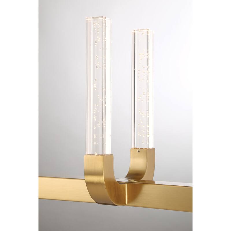 Savoy House 1-8951-8 Del Mar 8 Light 48" Wide LED Linear Chandelier