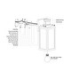 preview thumbnail 2 of 9, Vaxcel Lighting T0736 Lombard 13" Tall Outdoor Wall Sconce with Clear