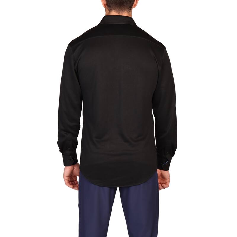 Tailorbyrd Men's Classic Fit Modal Button-Down Shirt