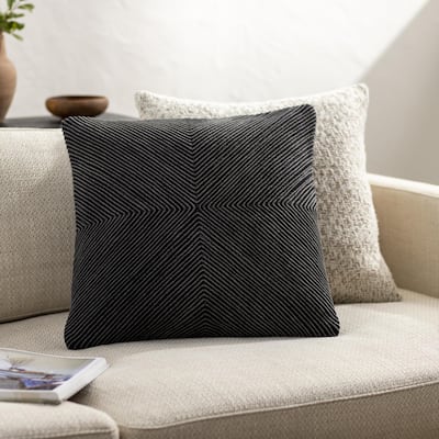 Kittin Woven Throw Pillow