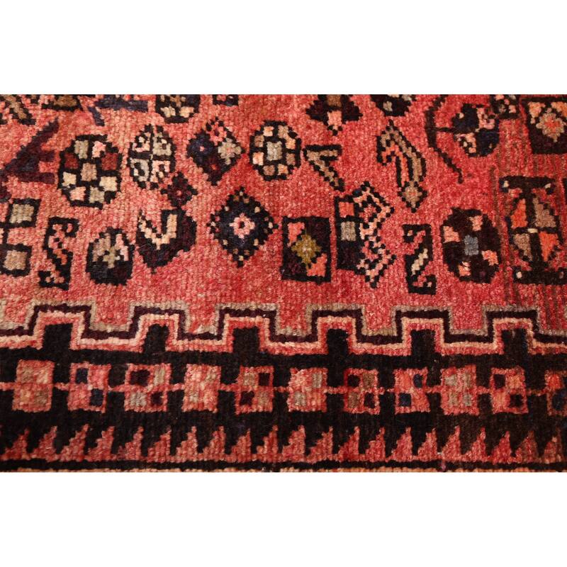 ECARPETGALLERY Hand-knotted Andelz Light Red Wool Rug - 4'8 x 6'8