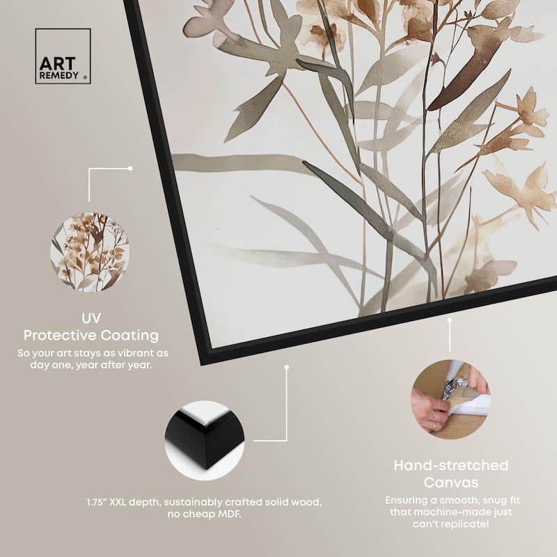 Meadow's Murmur II Canvas by Art Remedy