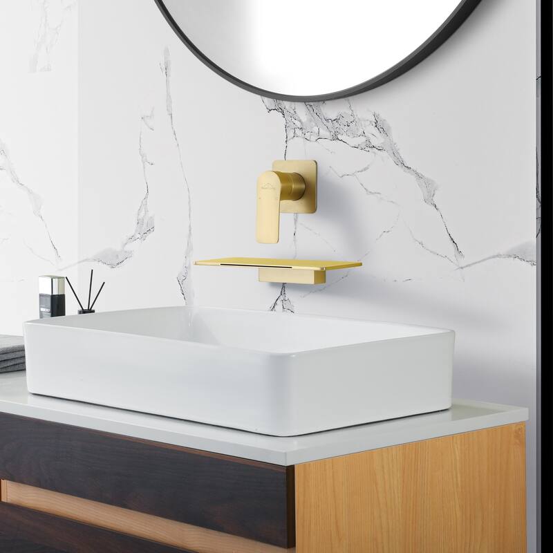 CASAINC Single Handle Wall Mounted Faucet