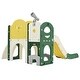 preview thumbnail 5 of 32, Kids Slide Playset Structure 7 in 1,Freestanding Spaceship Set w/Slide