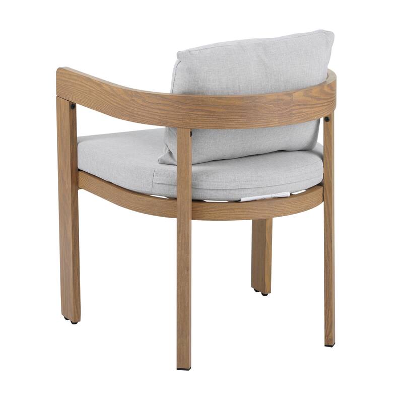 Elko Outddor And Indoor Aluminum Dining Chair (Excluding the table)