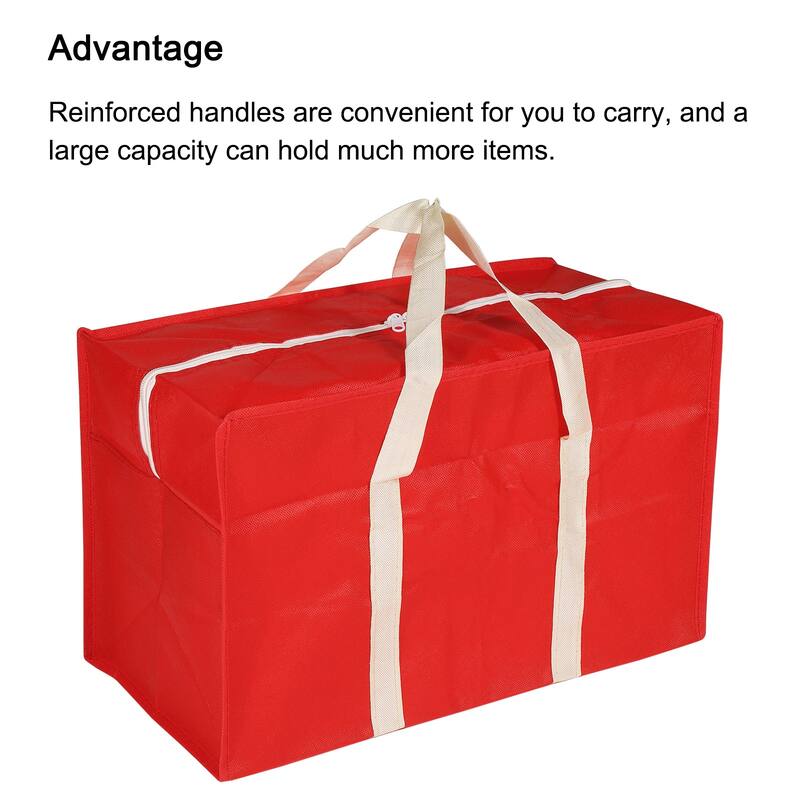 Closet Storage Bags, 19.7" Long Clothes Blanket Organizer Foldable Bag