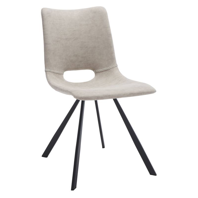 SAFAVIEH Josefina Mid-Century Dining Chair (Set of 2) - 24 In. W x 19 In. D x 33 In. H - 24Wx19Dx33H