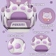 preview thumbnail 6 of 46, BOSSIN Gaming Chair with Cat Ears and Cat Paw Cushion Pillow,Cute Kawaii Reclining Computer Chair for Girl with Footrest