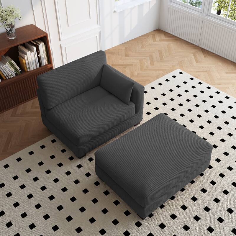 Modern Chaise Lounge Modular Sectional Sofa