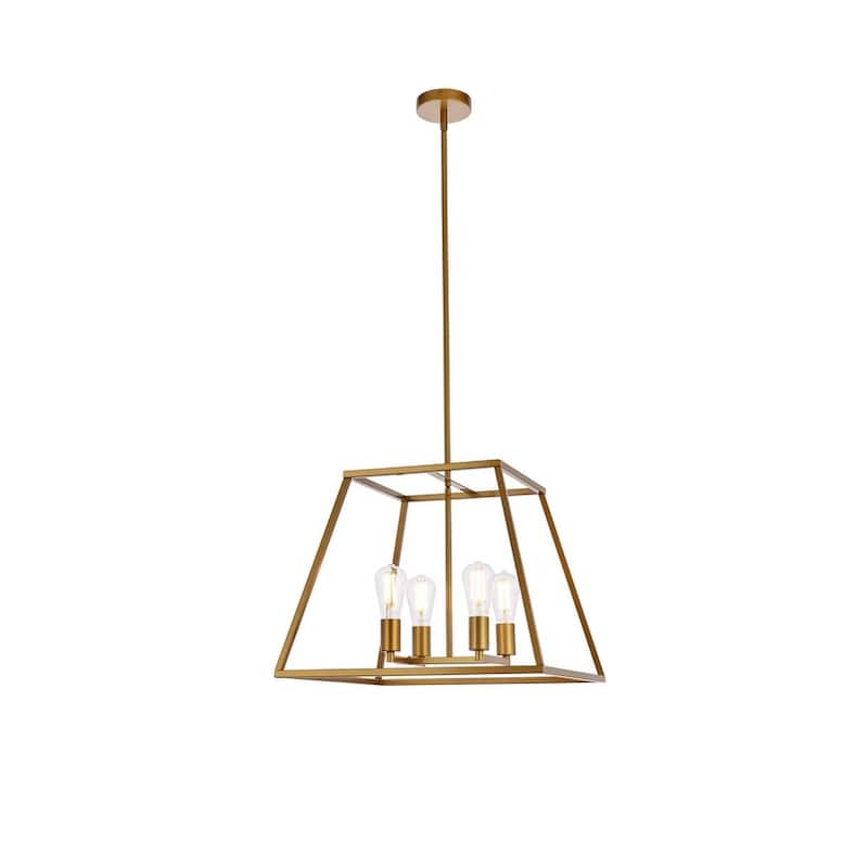 Darcey 20 inch Pendant - N/A - Brass