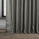 preview thumbnail 17 of 160, Exclusive Fabrics Textured Faux Linen Extra Wide Room Darkening Curtains for Bedroom & Living Room Curtains (1 Panel)