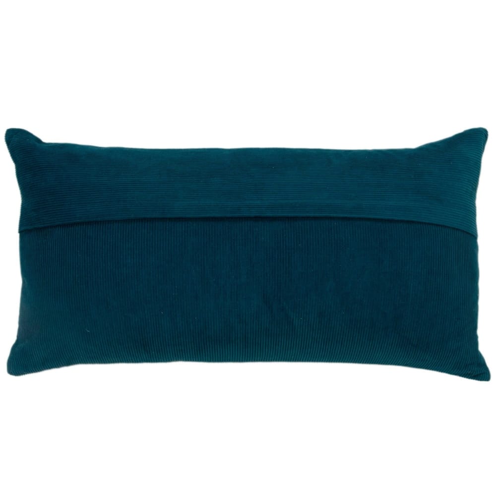 Rizzy Home Solid Modern Velvet Corduroy Throw Pillow