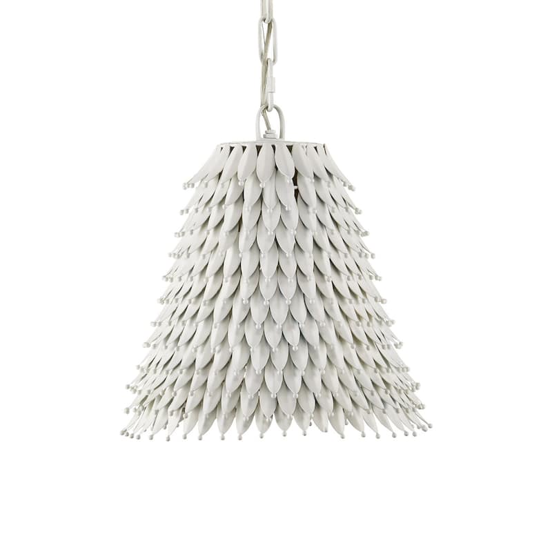 Currey & Company Overlay Small Pendant - 13"h x 12.5"dia