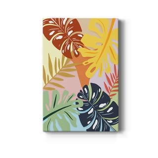 Tropical Foliage II Premium Gallery Wrapped Canvas - Ready to Hang ...