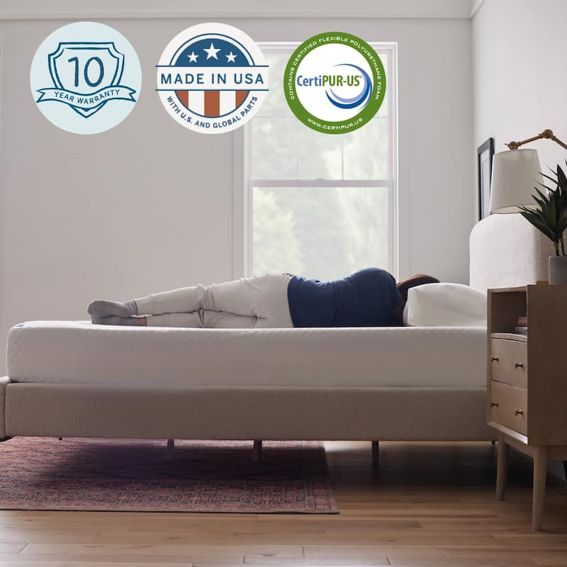 Lucid SureCool 10-inch Gel Memory Foam Mattress