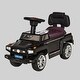 preview thumbnail 2 of 0, Toddler Ride On Push Car, SUV Style with Working Horn, Lights, Storage, Anti-Dumping System Black