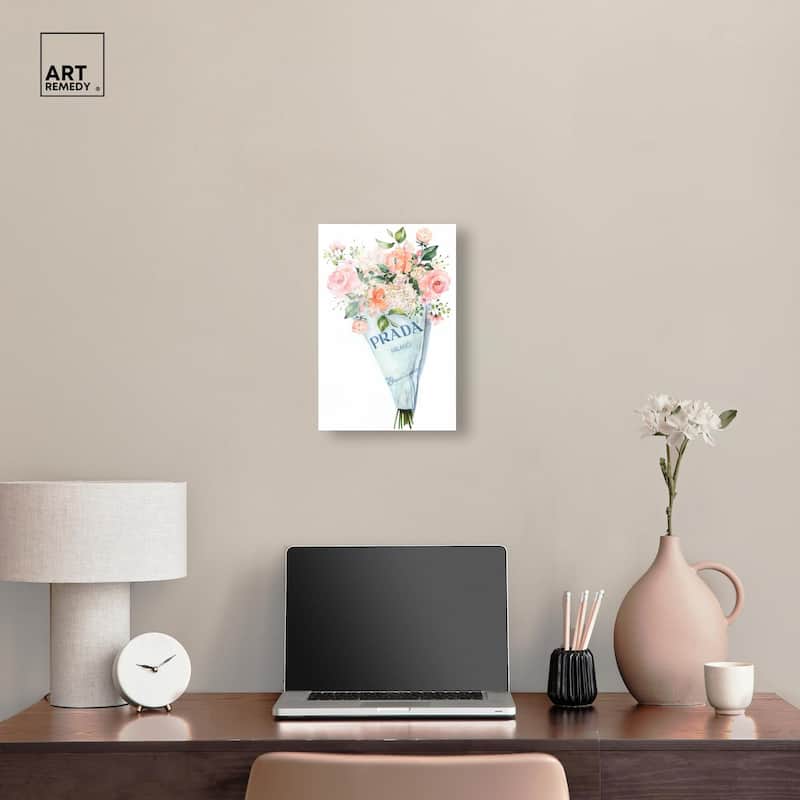 A World of Flowers Acrylic by Art Remedy, Ready to Hang