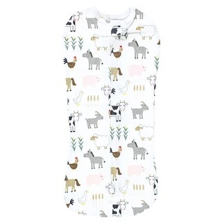 Hudson Baby Sleep Pod, Cute Farm, 0-2 Months - Cute Farm - 0-2 Months