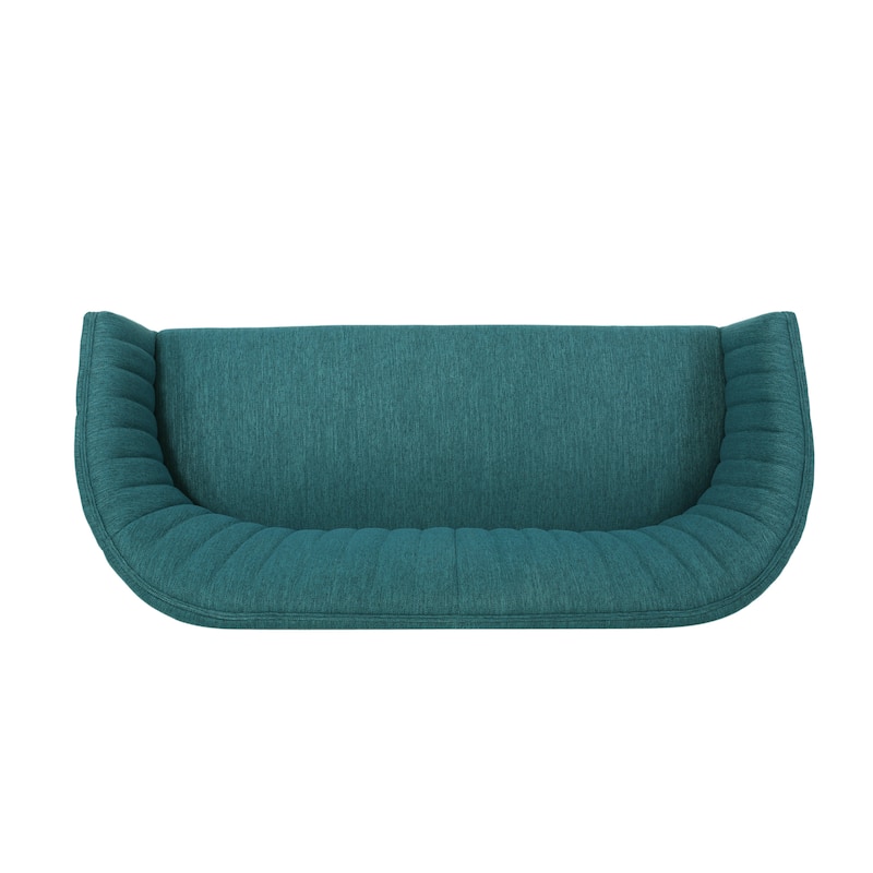 Galena Mid-century Modern Glam Loveseat by Christopher Knight Home