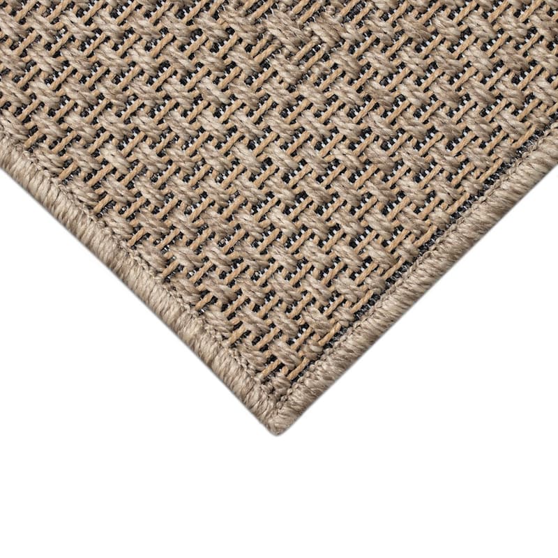 Liora Manne Monaco Multi Border Indoor/Outdoor Area Rug