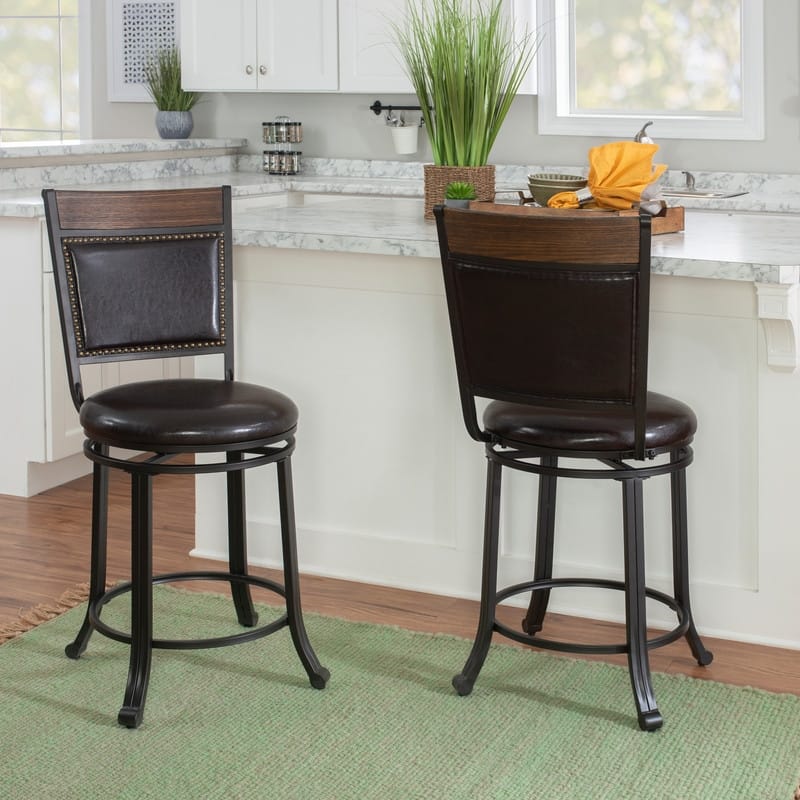 Franklin Swivel Counter Stool