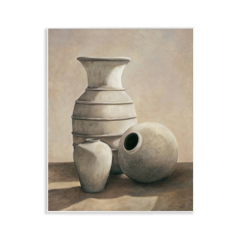 Stupell Traditional Vessels Still Life Wall Plaque Art Design By André Mazo - 11 x 14