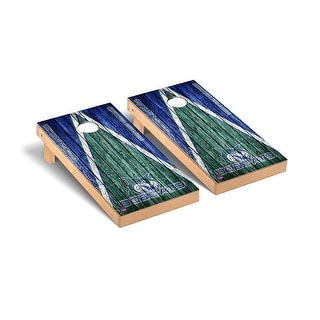 Georgia College Bobcats Triangle Cornhole Board Set