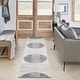 preview thumbnail 37 of 55, Nourison Astra Machine Washable Indoor Only Graphic Area Rug 2' x 6' - Ivory/Blue - Runner