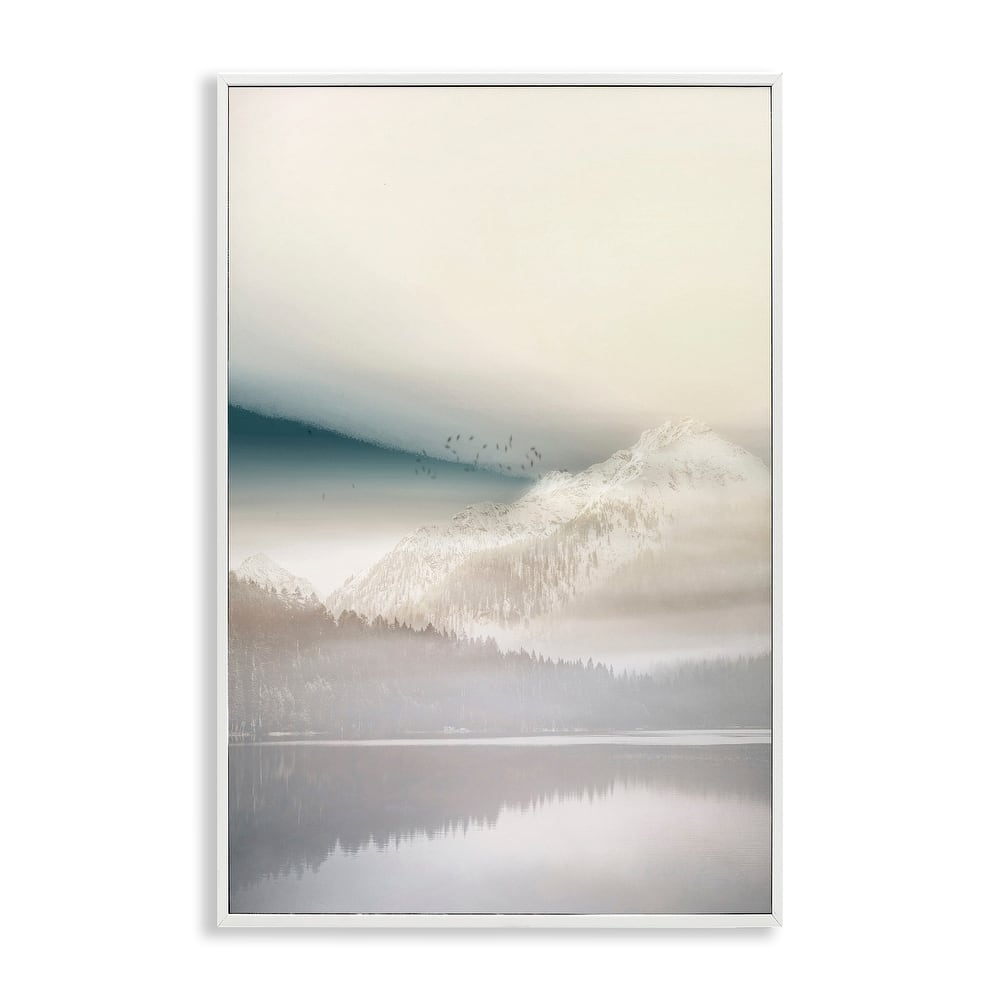 Stupell Vanilla Landscape View Framed Giclee Art Design By Gemma Bardot