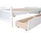 preview thumbnail 17 of 16, Twin Size Floor Bed Frame for Kids, Wood Montessori Floor Beds with Fence Rail for Boys Girls
