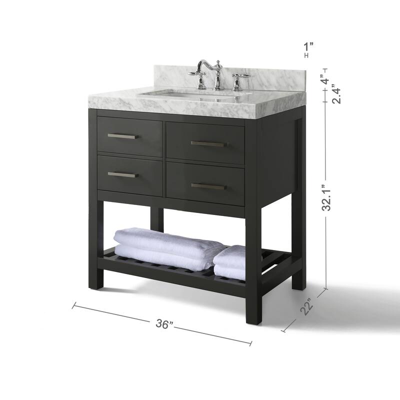 Ancerre Designs Elizabeth Bathroom Vanity Set