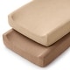 preview thumbnail 1 of 16, Muslin Fitted Changing Pad Cover, 2 Pack by Comfy Cubs Cedar and Cream