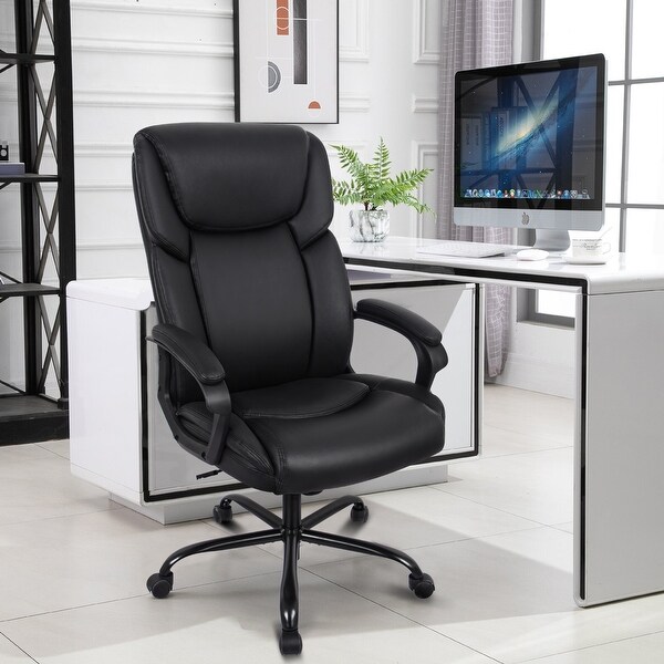 COLAMY Ergonomic Executive Office Chair w/Lumbar Support - Overstock ...